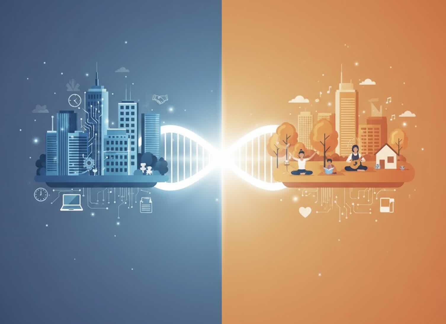 אדם עייף ליד מחשב, מתאר שחיקה בעבודה